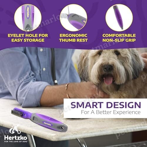 Dog Brush for Tangles and Knots for Long and Short Haired Dogs – view 5