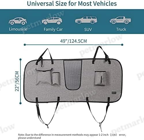 Dog Car Barrier Vehicle Pet Barrier Backseat Mesh Dog Car Divider Net with Adjusting Rope – view 3