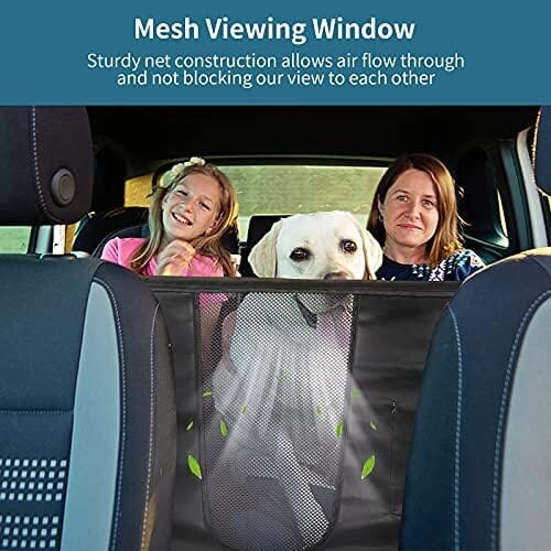 Dog Car Barrier Vehicle Pet Barrier Backseat Mesh Dog Car Divider Net with Adjusting Rope – view 7
