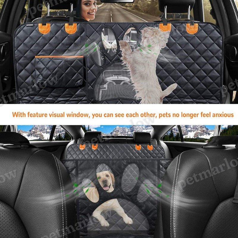 Dog Car Hammock With Carrier Waterproof Dog Car Seat Cover – view 3