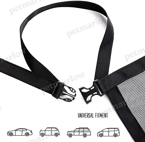 Dog Car Net Barrier Universal Fit Sturdy Mesh Easy to Install – view 2