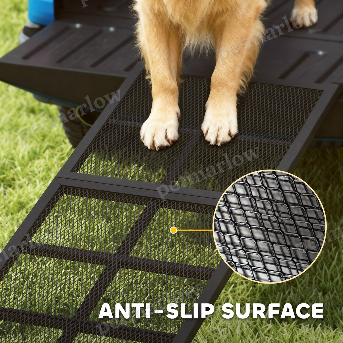 Dog Car Ramp, 75" x 20" Folding Portable Ramp – view 5