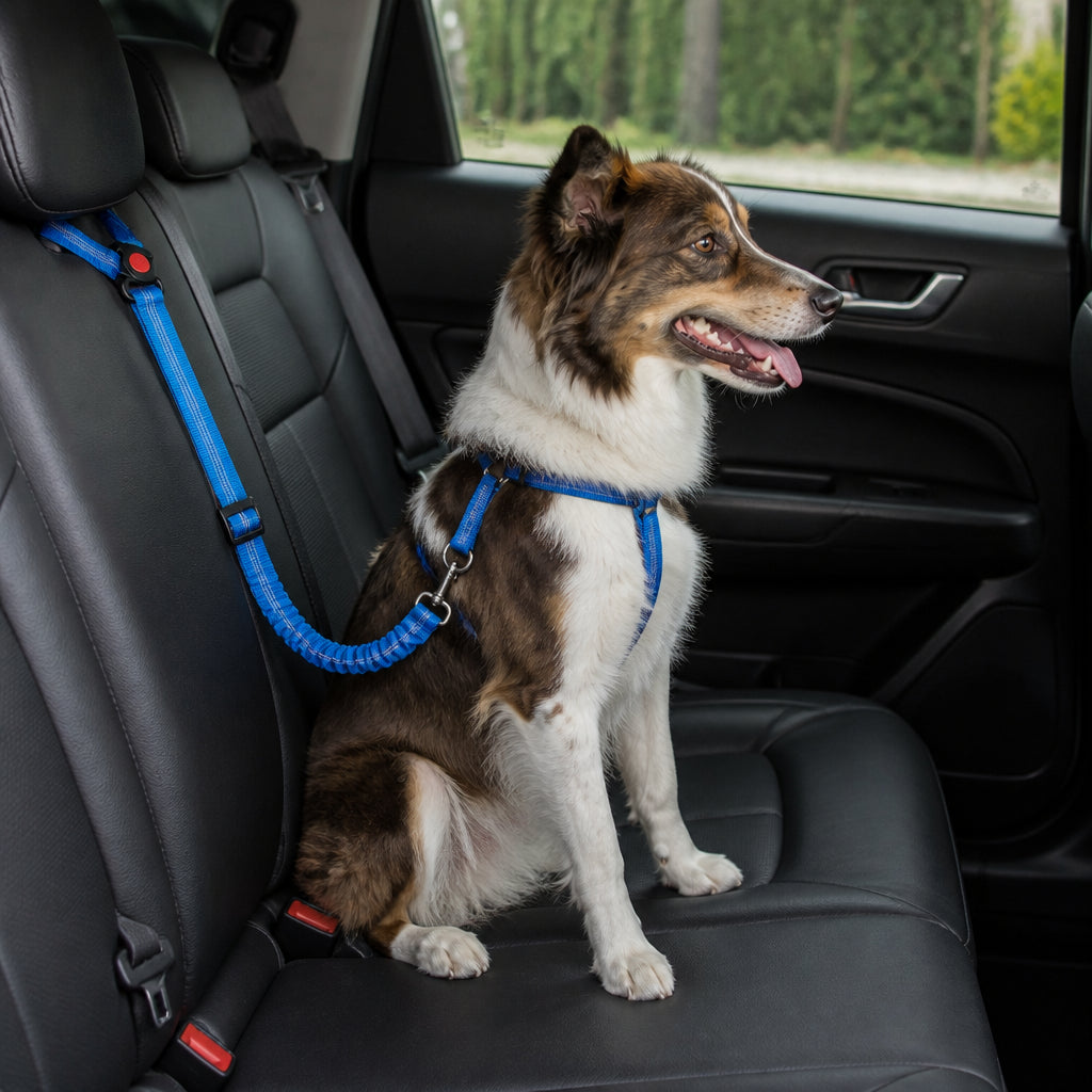 Dog Car Safety Belt – Dark Blue