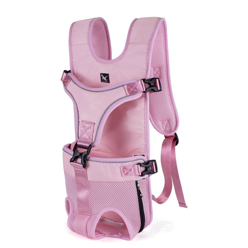 Dog Carriers Comfortable Travel Breathable Outgoing Pet Dog Carrier Bag – Pink / XS