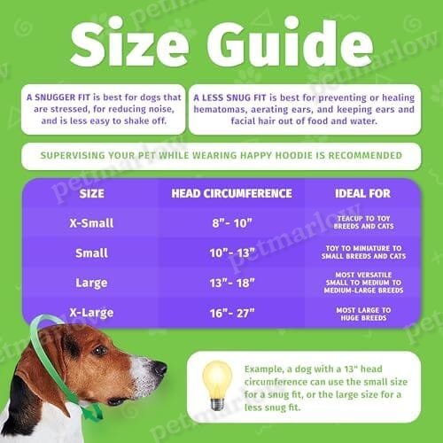 Dog & Cat Calming Band - Anxiety Relief/Noise Protection-Grooming-Thunder-Fireworks 2 Pack – view 6