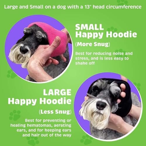 Dog & Cat Calming Band - Anxiety Relief/Noise Protection-Grooming-Thunder-Fireworks 2 Pack – view 7