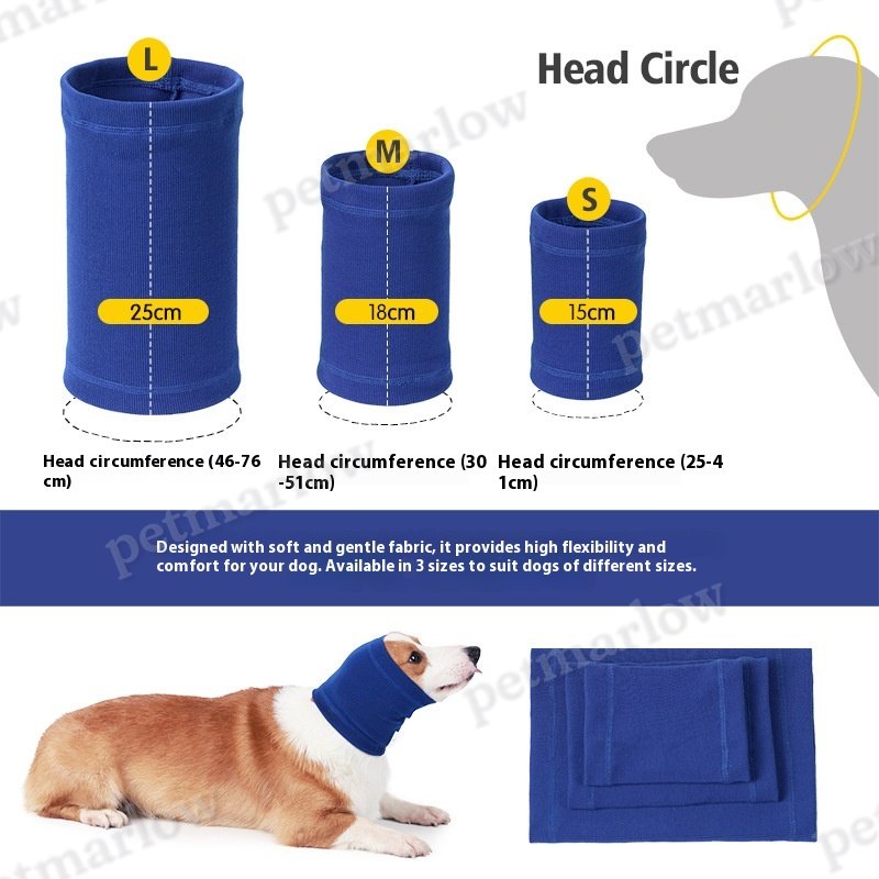Dog Comforter Headband Scarf for Warmth – view 6