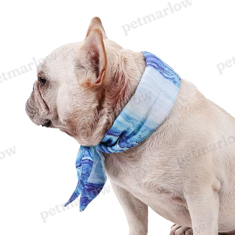 Dog Cooling Bandana Outdoor Heatstroke Prevention Cooling Towel – view 3