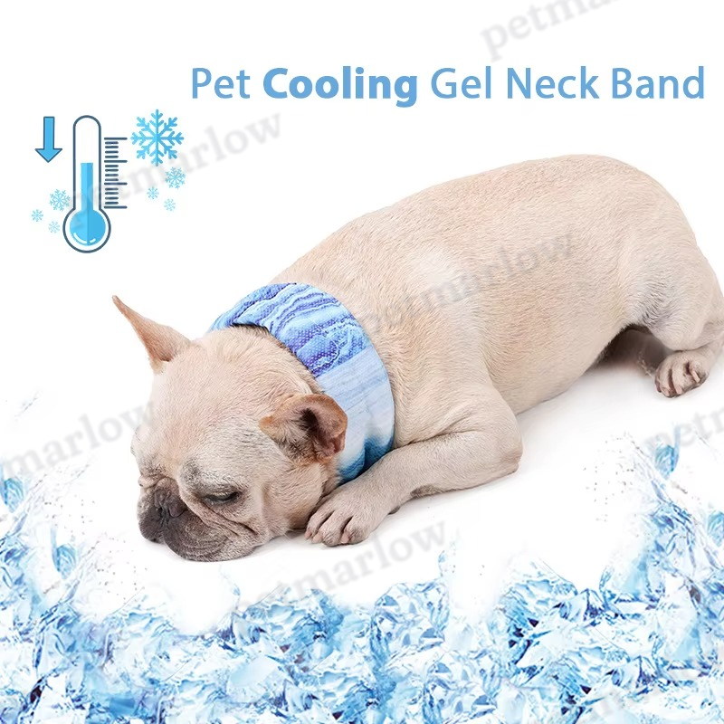 Dog Cooling Bandana Outdoor Heatstroke Prevention Cooling Towel – view 5