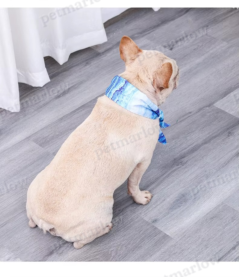 Dog Cooling Bandana Outdoor Heatstroke Prevention Cooling Towel – view 6