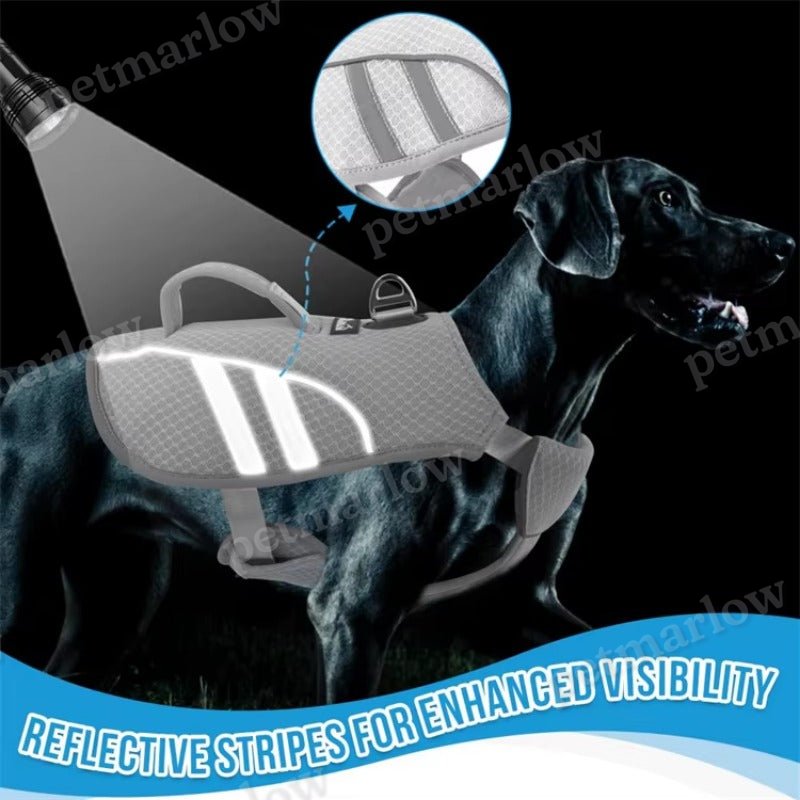 Dog Cooling Vest Breathable Reflective Dog Cooling Jacket Dog Clothes Supplies – view 4