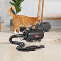 Dog Blow Dryer with Adjustable Speed and Temperature Control – Black
