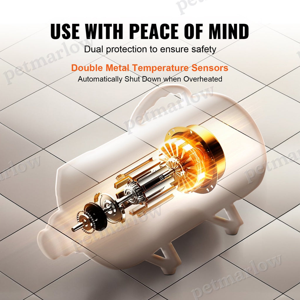 Dog Blow Dryer with Adjustable Speed and Temperature Control – view 4