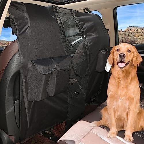 Dog Fence Barrier for Car Front Seats