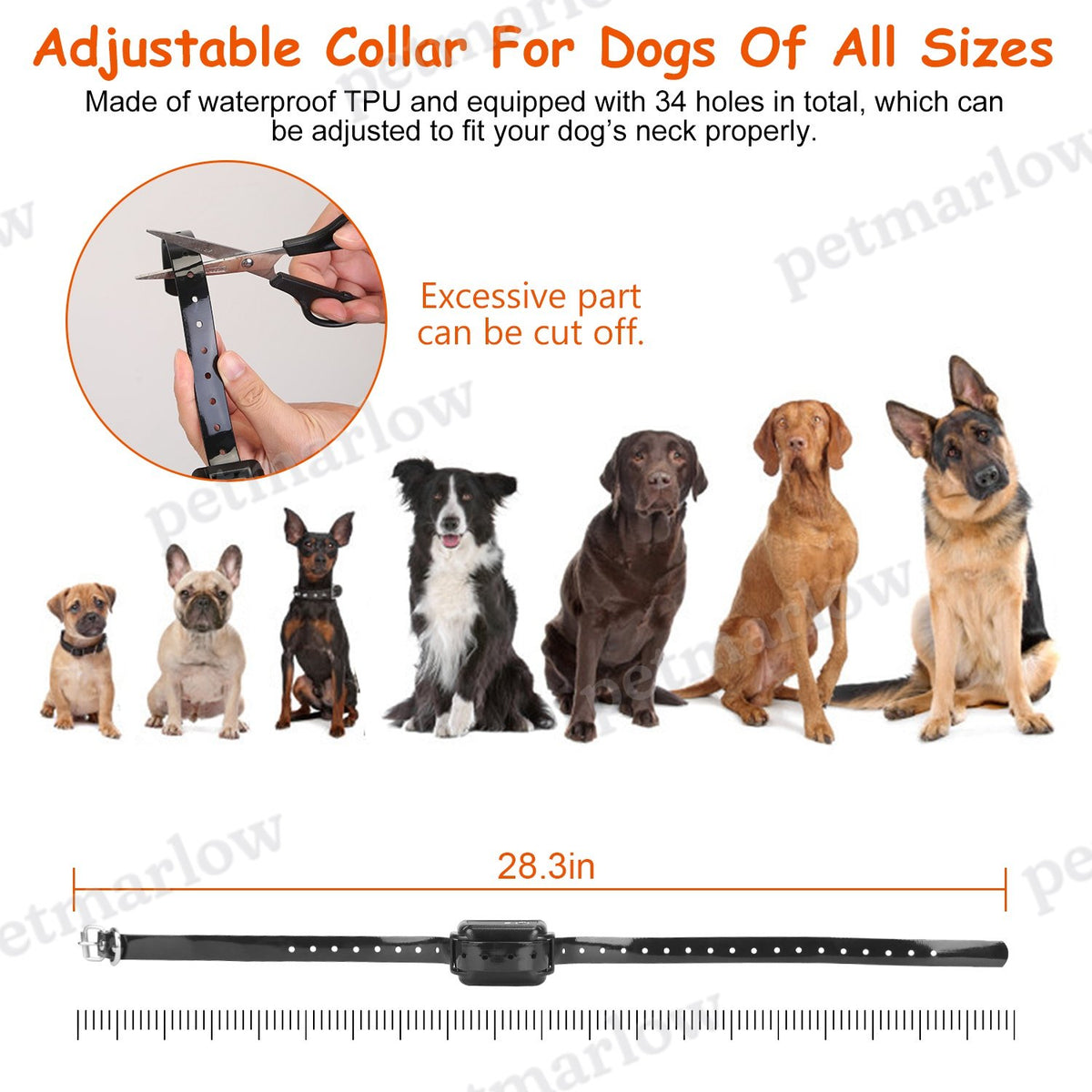 Dog Fence System with Adjustable Levels and Waterproof Receiver – view 3