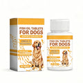 Dog Fish Oil Chewable Tablets for Skin and Coat Health