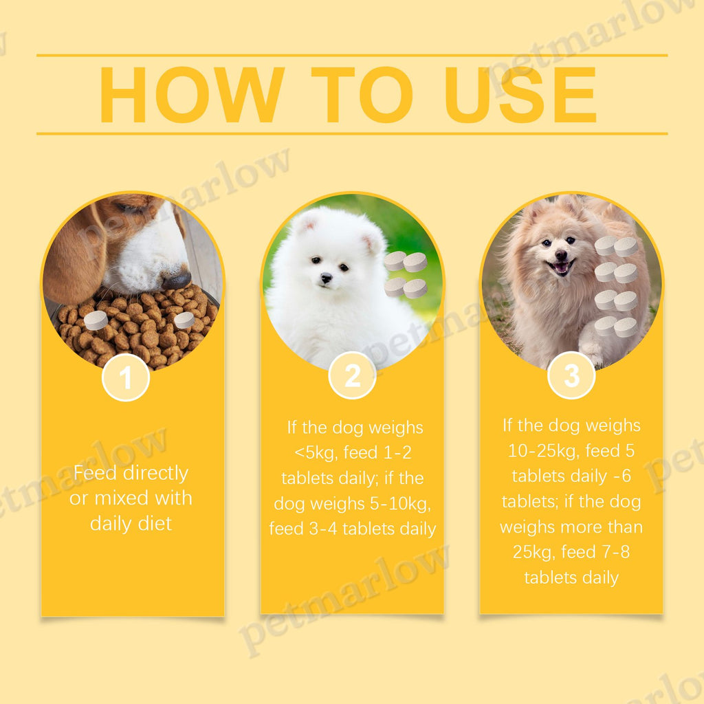 Dog Fish Oil Chewable Tablets for Skin and Coat Health – view 2