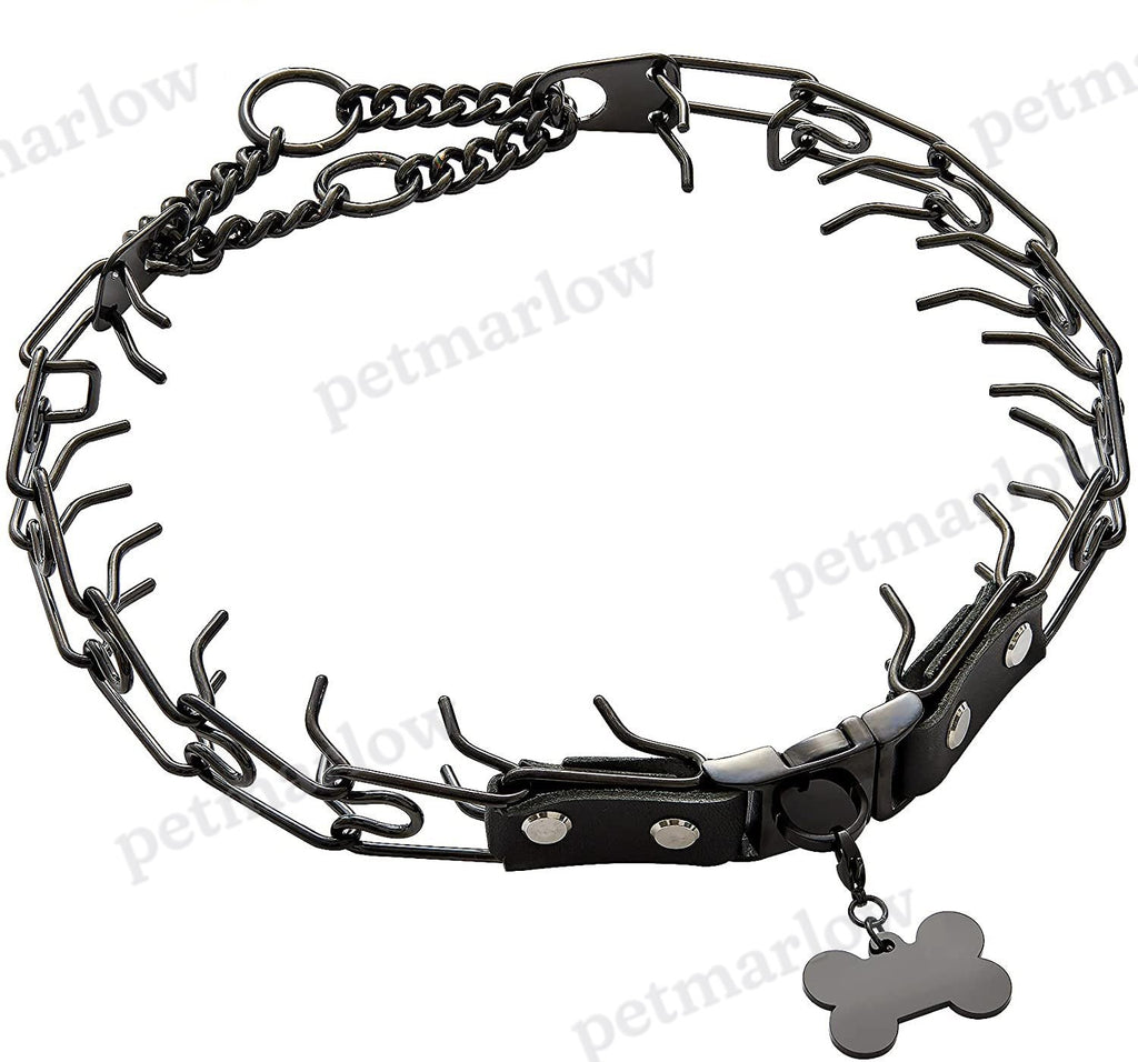 Dog Gold Chain Collar Pet Dog Stimulation Training Neck Stainless Steel Collar – view 4