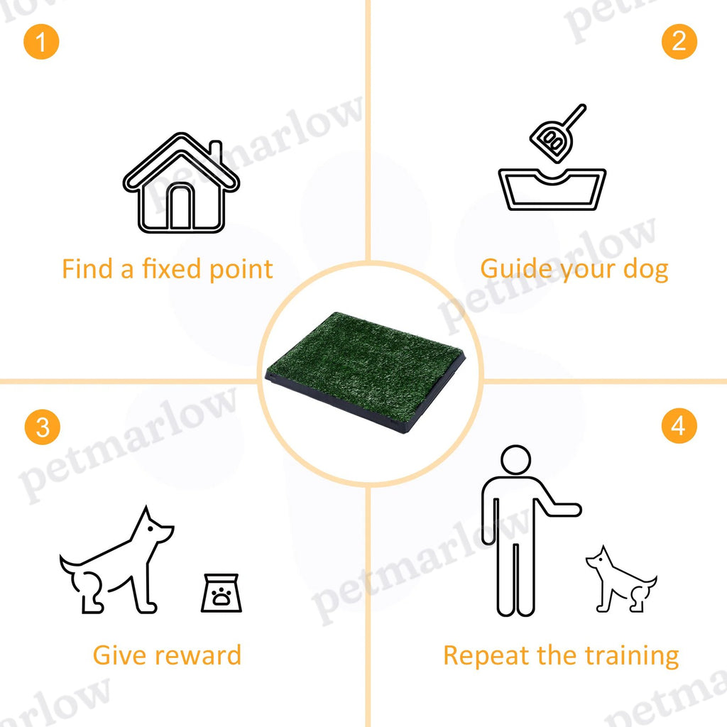 Dog Grass Pad with Tray for Potty Training – view 3