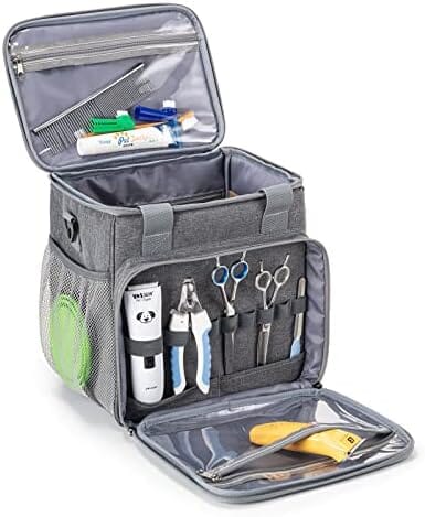 Dog Grooming Supplies Organizer Tote Bag