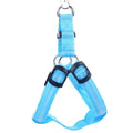 Dog Harness with Light Function – Blue / S