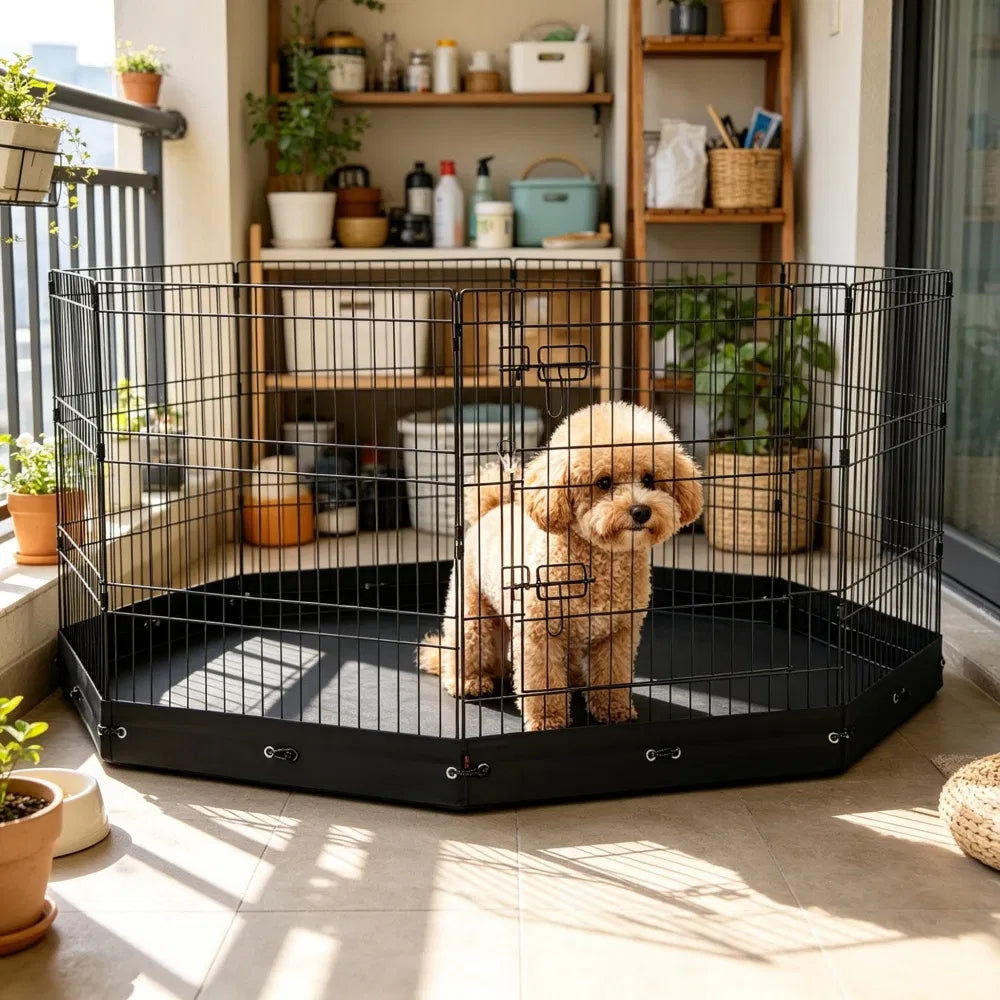 Dog Playpen for Outdoor and Indoor Use – view 2