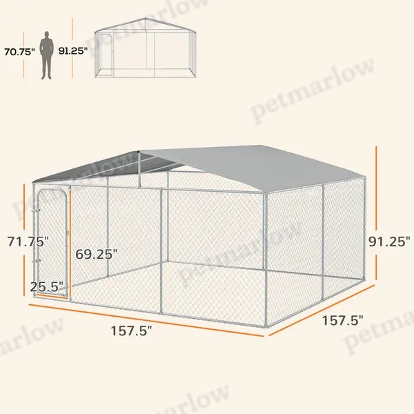 Dog Kennel - Not Supported Non-defective Remorse Returns – view 5