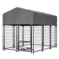 Outdoor Dog Kennel with Roof – defaulttitle