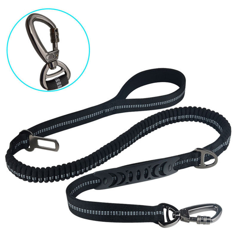 Dog Leash Rope Nylon Reflective Explosion-Proof Durable Leash For Large Dog