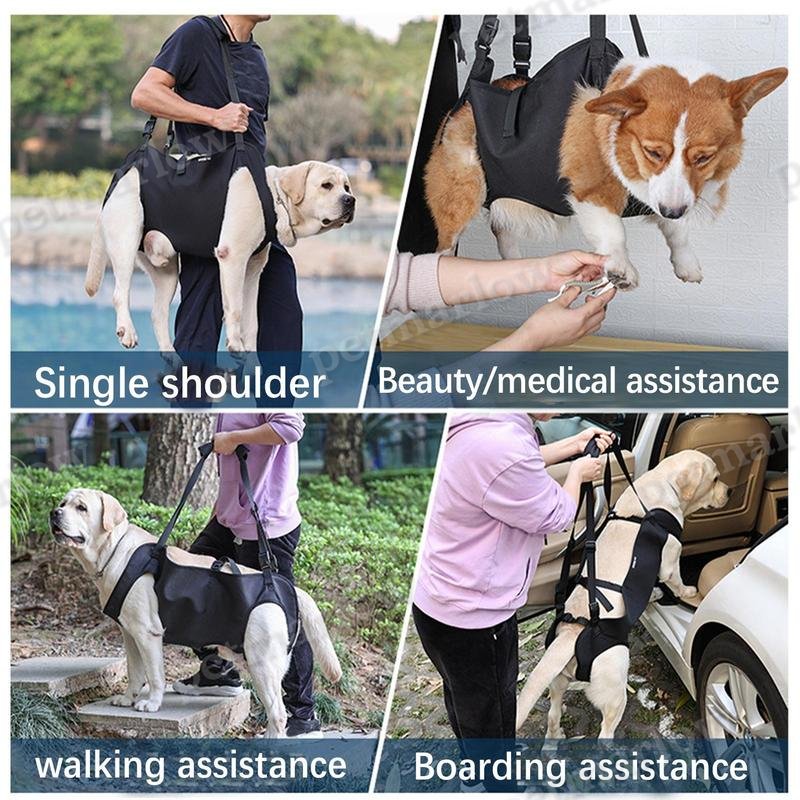 Dog Lift Harness For Large Dogs Sling Dog Walking Assistance Adjustable Pet Support Harness – view 6