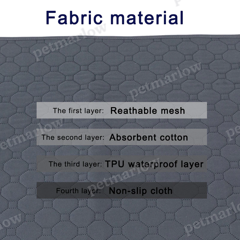 Dog Pee Pad Blanket Reusable Absorbent Diaper Washable – view 5