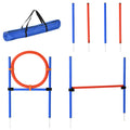 Dog Pet Agility Training Kit – Blue, Red