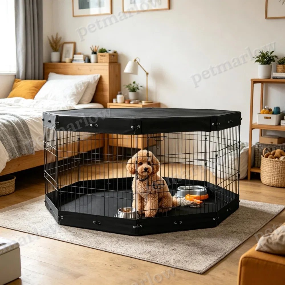 Dog Playpen for Medium Pets with Easy Access – view 3