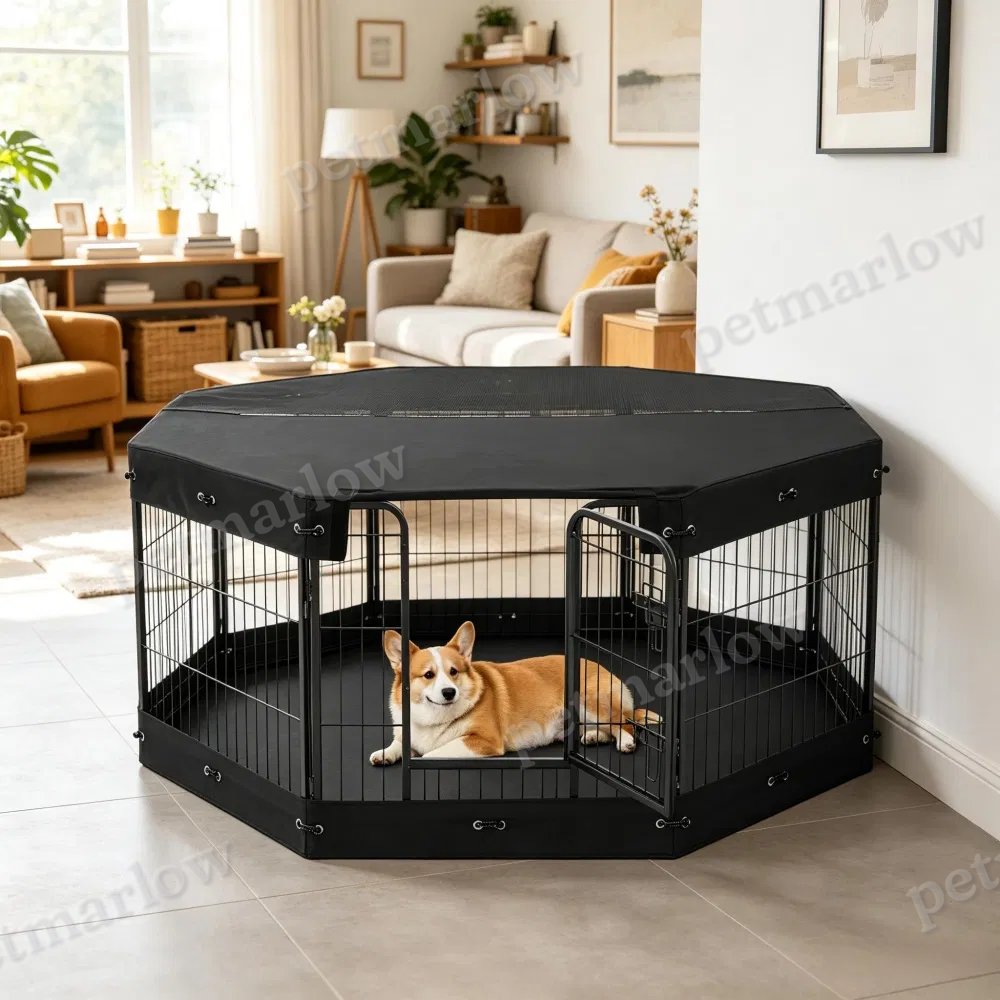 Dog Playpen for Small and Medium Pets with Easy Setup – view 5