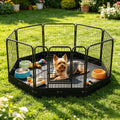 Dog Playpen for Small and Medium Pets with Waterproof Mat – view 2
