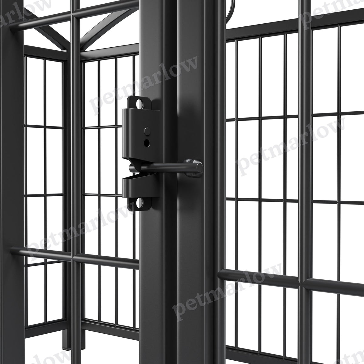 Dog Playpen Indoor 24 Inch Heavy Duty Metal Fence for Pets – view 5