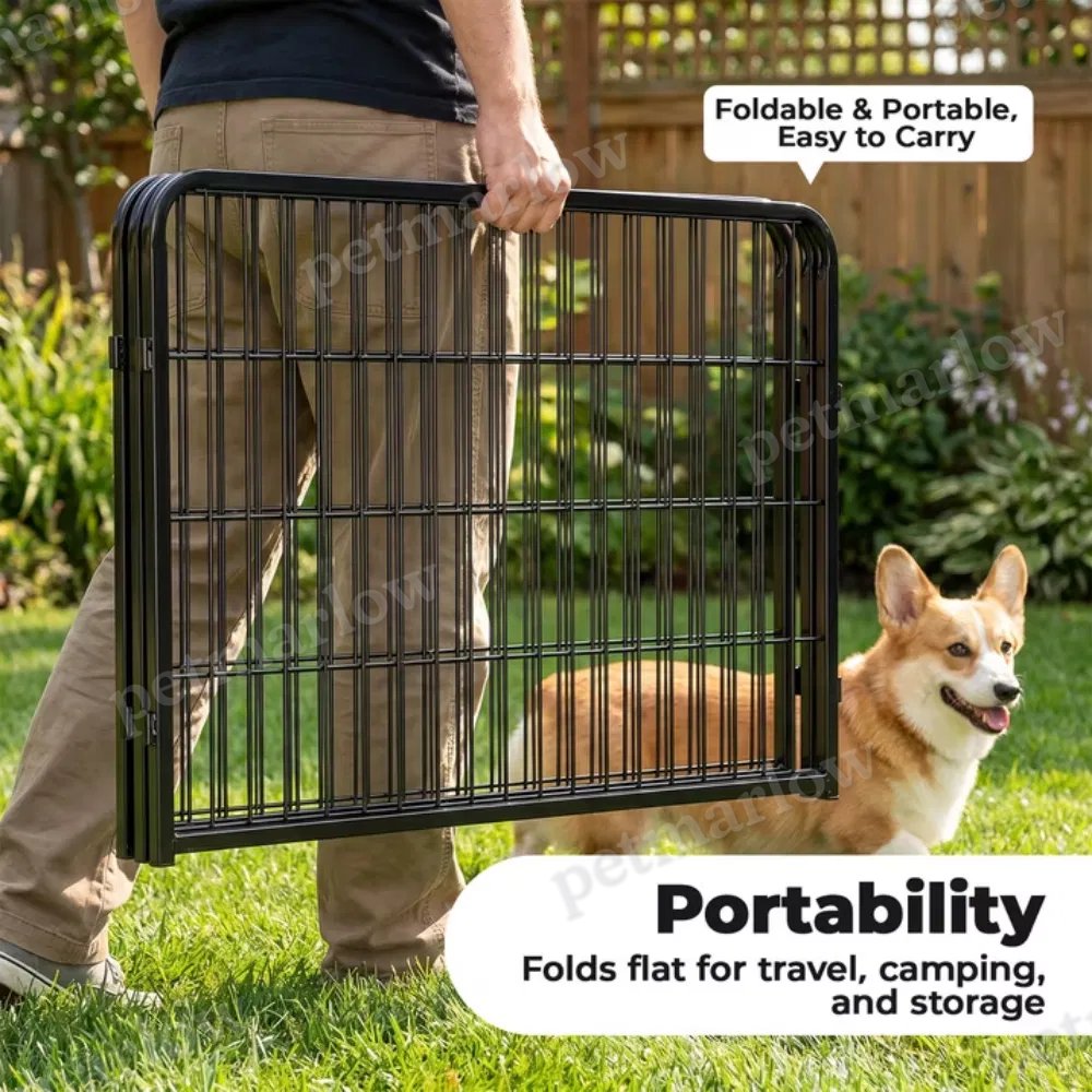 Dog Playpen Indoor Fence for Safe Exercise and Rest – view 3