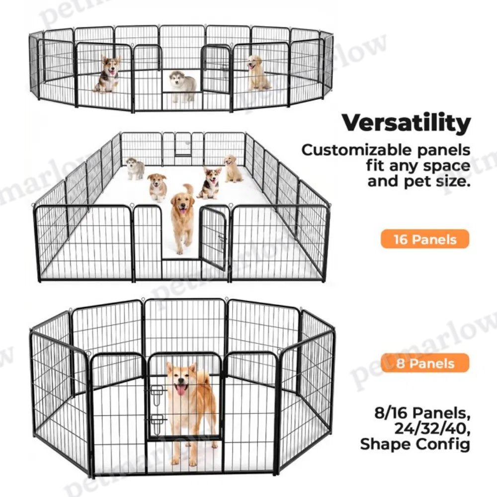 Dog Playpen Indoor Fence for Safe Exercise and Rest – view 6
