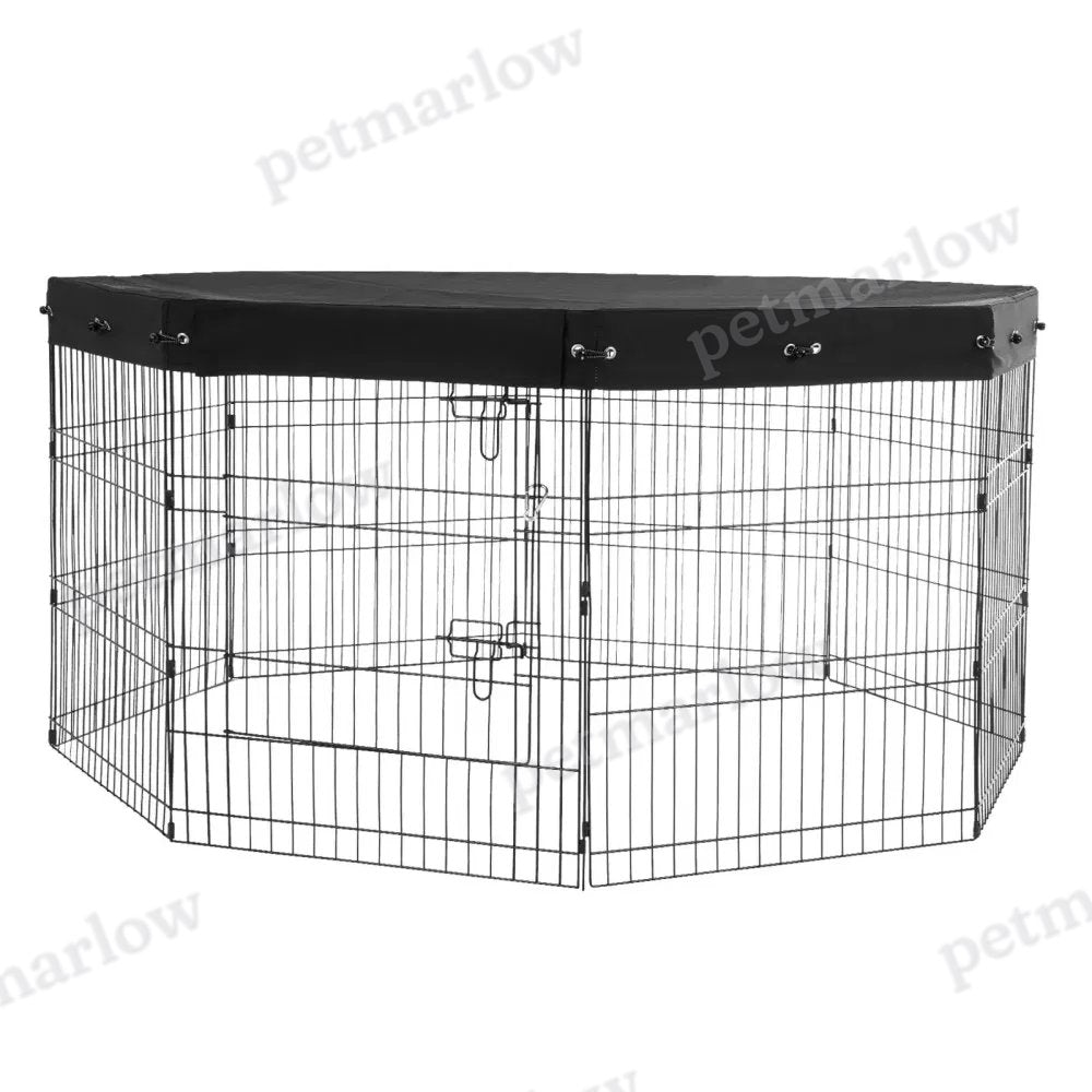 Dog Playpen with Easy Access and Space-Saving Design – view 6