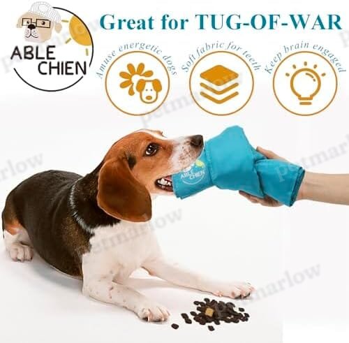 Dog Puzzle Toy with 10 Treat Pockets – view 3