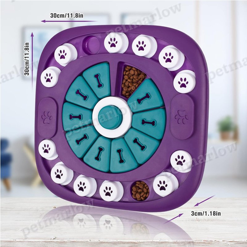 Dog Puzzle Toys, Interactive Treat Puzzle Toy – view 3