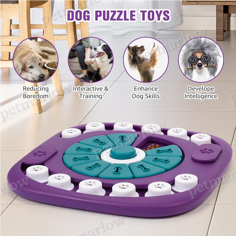 Dog Puzzle Toys, Interactive Treat Puzzle Toy – view 4