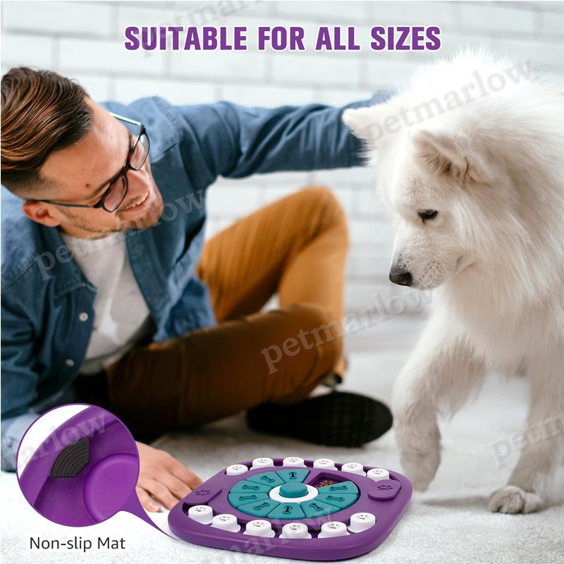Dog Puzzle Toys, Interactive Treat Puzzle Toy – view 5
