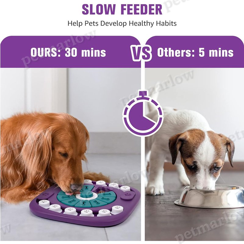 Dog Puzzle Toys, Interactive Treat Puzzle Toy – view 6