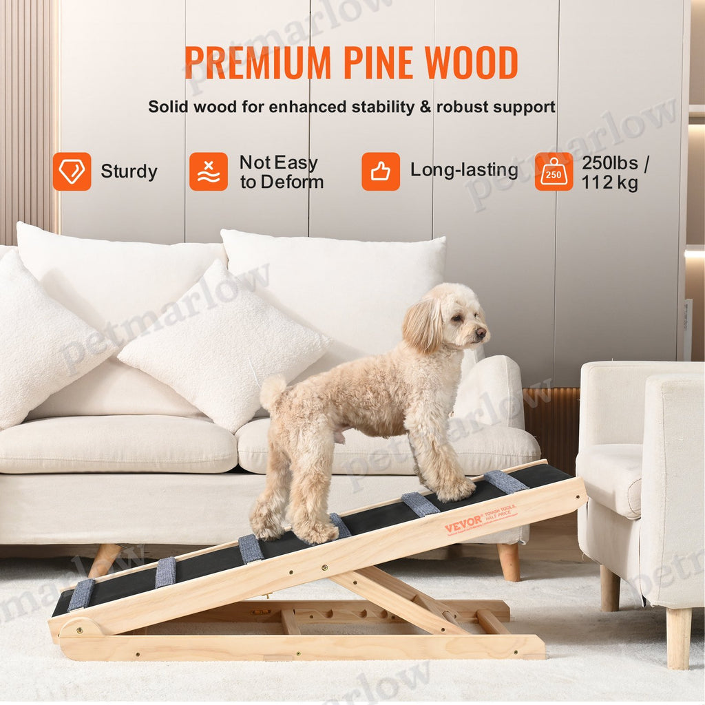 Folding Pet Ramp For Bed, Adjustable Dog Ramp – view 4