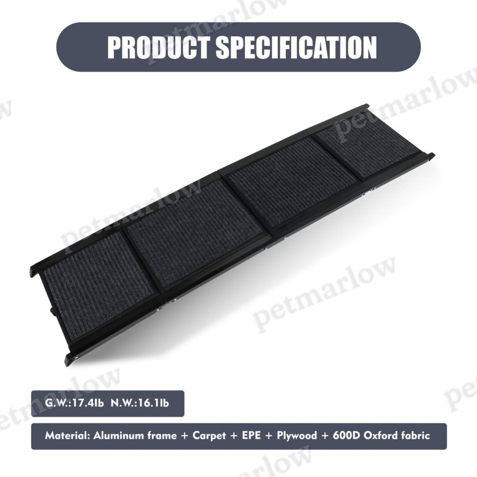 Large Folding Dog Ramp for Car – view 5