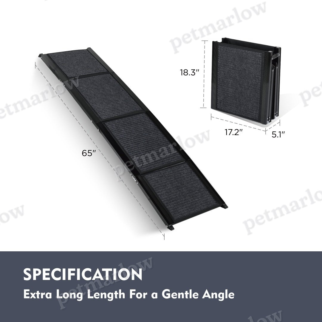 Folding Dog Ramp for SUV – view 2