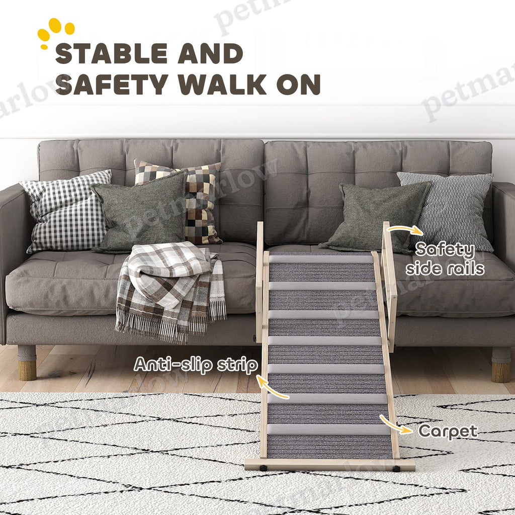 Dog Ramp with Adjustable Height for Easy Access – view 4