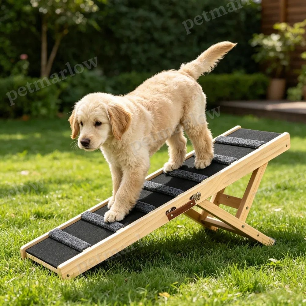 Dog Ramp with Adjustable Height for Easy Access – view 6