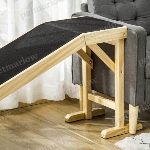 Dog Ramp with Non-Slip Carpet for Easy Access – view 2